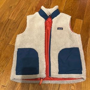 Kids Patagonia retro fleece vest